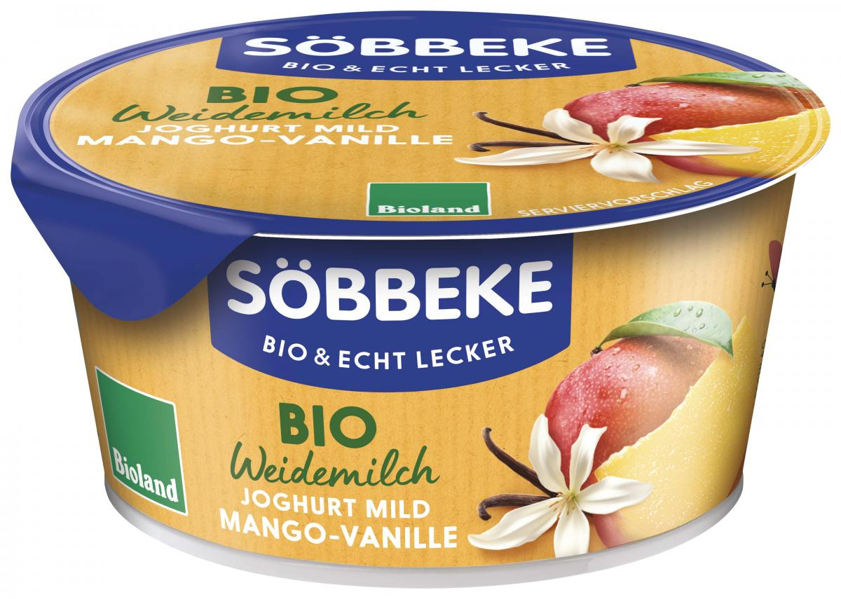 Pur Joghurt Mango-Vanille, mild, 3,8% (Becher)