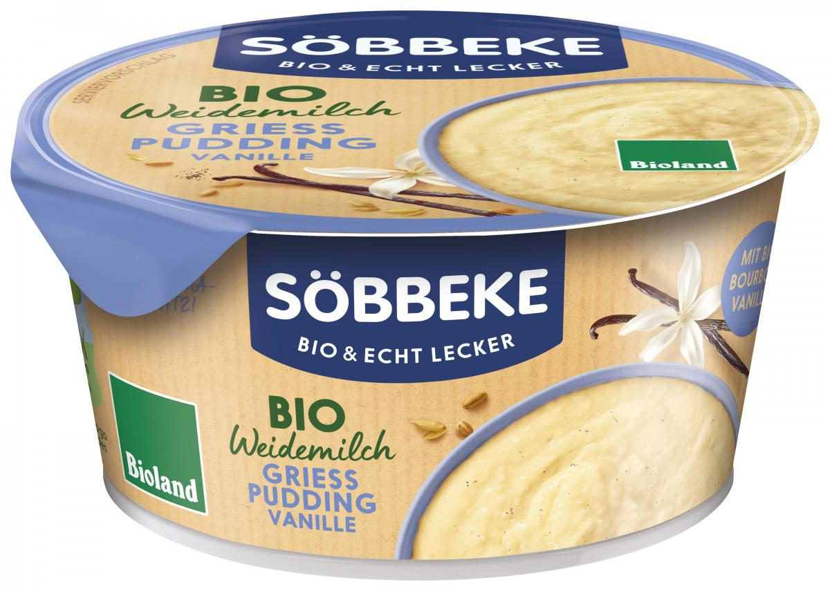 Grießpudding Vanille, 3,8% (Becher)