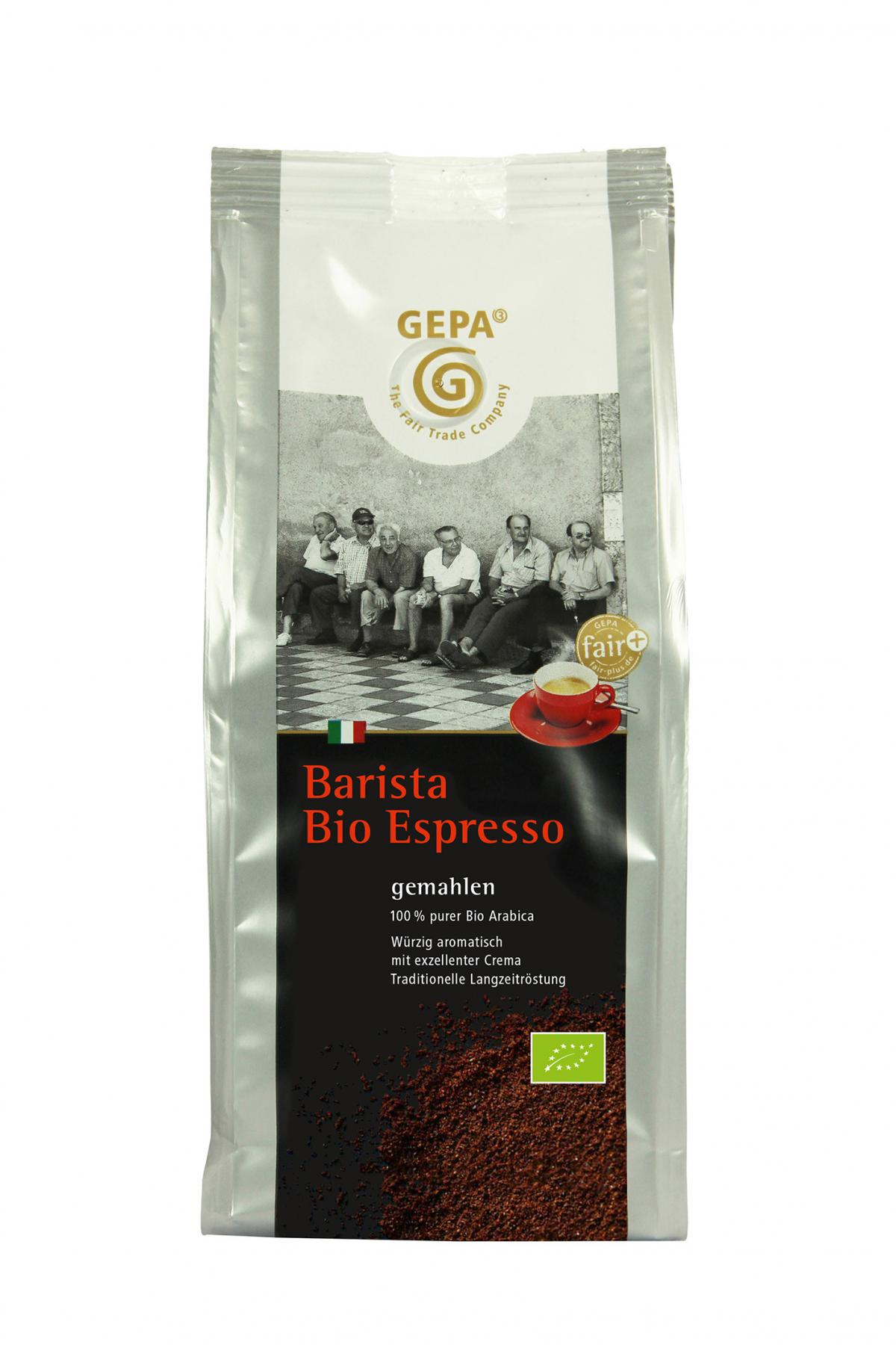 Barista Espresso gemahlen