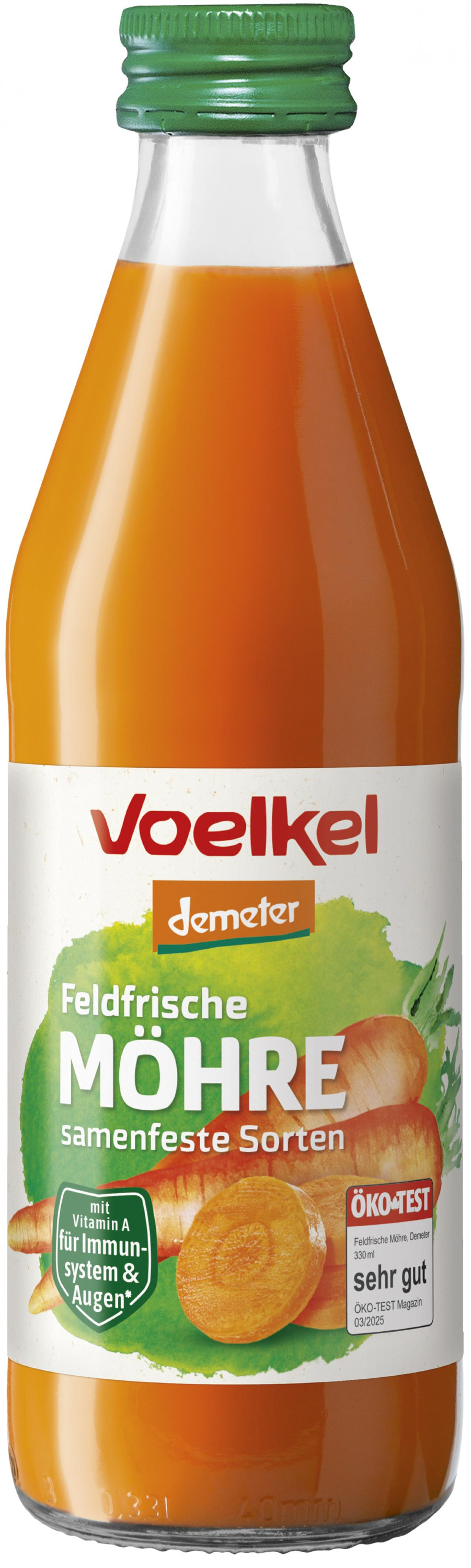 Möhrensaft Feldfrisch DEMETER