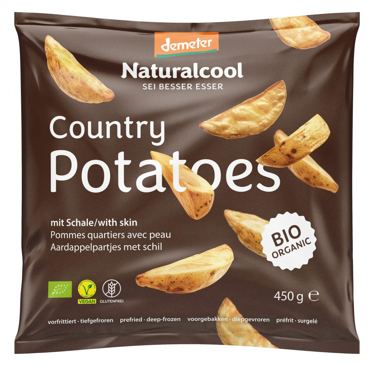TK-Country Potatoes Wedges mit Schale DEMETER