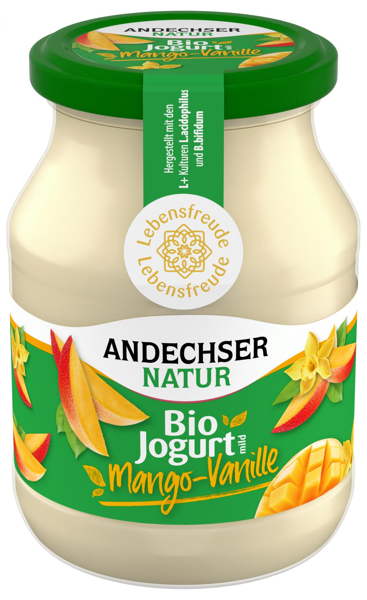 Joghurt mild Mango-Vanille, 3,8% (Pfandglas)