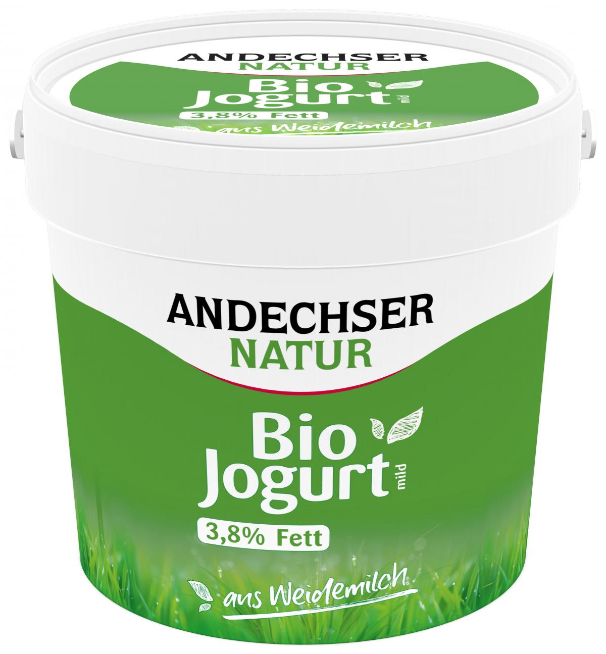 Joghurt mild Natur, 3,8% (1kg Eimer)