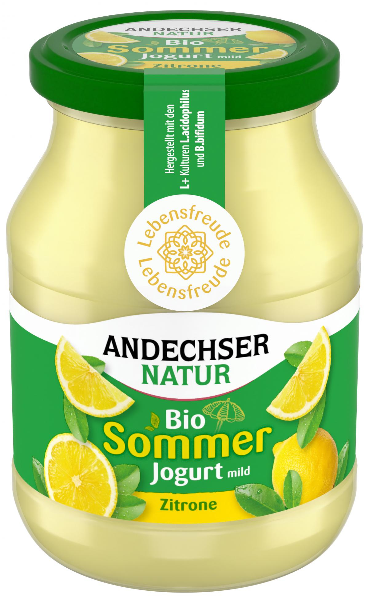 Sommer Joghurt Zitrone, 3,8% (Pfandglas)