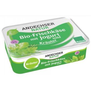 Frischkäsezubereitung mit Joghurt - Kräuter, 65%