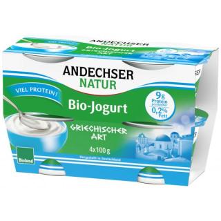 Joghurt griechischer Art 0,2% 4x100g Becher
