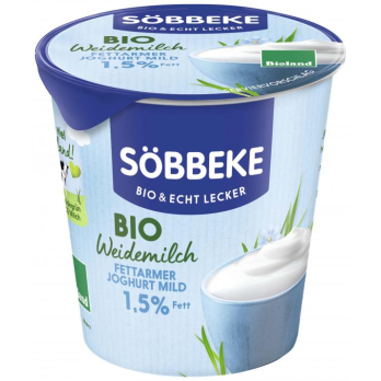 Fettarmer Joghurt mild Natur, 1,5% (Becher)