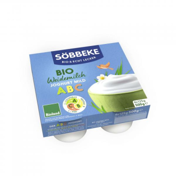 ABC Joghurt mild Natur, 3,8% (4 Becher)