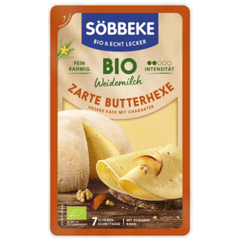 Zarte Butterhexe-Käse in Scheiben 50%