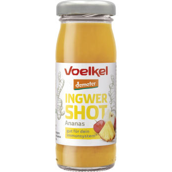 Shot Ingwer & Ananas DEMETER kühlfrisch