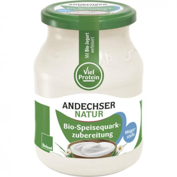 Speisequarkzubereitung Magerstufe 0% (Pfandglas)